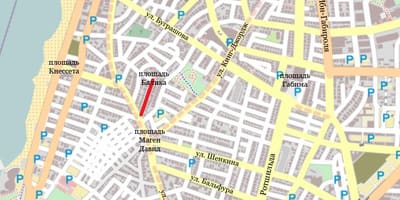 Карта вулиць Тель-Авіва, Ізраїль