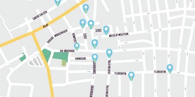 Карта флорентин Тель-Авів
